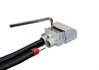 KVK KA502PE Клема для опор 2х 6-50 мм² (вводи) 1х 1,5-10 мм² (виводи), зелена