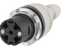 Маніпулятор 3 позиції з фіксацією, ручка 55мм, світло-сірий