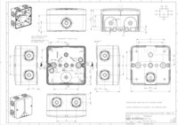 Abox XT 040 - 4² - коробка монтаж у воду/землю