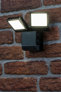 theLeda S17-100BK - LED-світильник 17Вт, 4000К, з датчиком руху, чорний