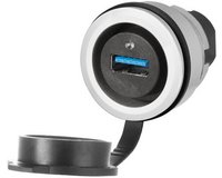Вхід USB, мама-мама, металевий ультраплачкий обідок