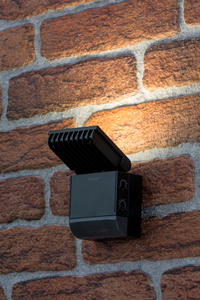 theLeda S8-100BK - LED-світильник 8,5Вт, 4000К, з датчиком руху, чорний