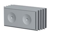 KDS-Inlay 1 BK - перегородка одинарна