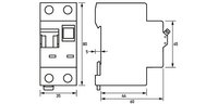 DRCBO 3 B16/0,03/1N-F - дифавтомат In 16 А