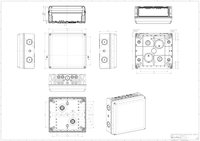 Корпус AK-F/DMS 14 L-g, с системой вентиляции, без нижней стенки