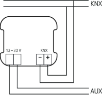 iONprime CP4 KNX - сенсорна панель з дисплеєм 480х480 пікселів