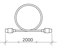 USB кабель, папа-папа, L=200 см