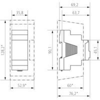 Реле часу електронне 2 канали TR 612 top2 24V