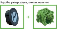 Коробка P 71 GRD-O - заливка бетоном – отверстия М25
