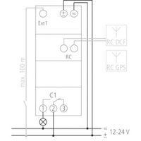 Реле часу електронне 1 канал спец.програми TR 611 top2 RC 24V