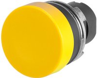 020PF3G діам.штовхача 32 мм, пластиковий обідок, жовтий