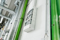 Розподільчий щит AK 36, 36 модулів з PE/N-клемою, мембранними вводами, ІР65, негорючий самозатухає