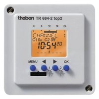 Реле времени электронное 2 канала, TR 684-2 top2, панельный монтаж