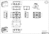 WKE 6 - Duo 7 x 6² - коробка для огнестойких линий (замена sp86142001)